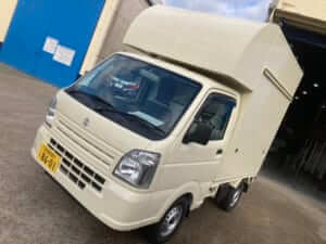 ★新車★【SUZUKI/キャリイトラック】「キッチンボックス453」（外装色：ケイプアイボリー）