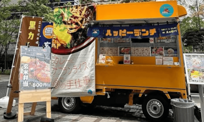 軽ﾄﾗ用キッチンボックス ハイゼットトラック仕様 - キッチンカー