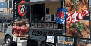 兵庫県尼崎市「kitchencar big face」様のキッチンカーを製作させていただきました。