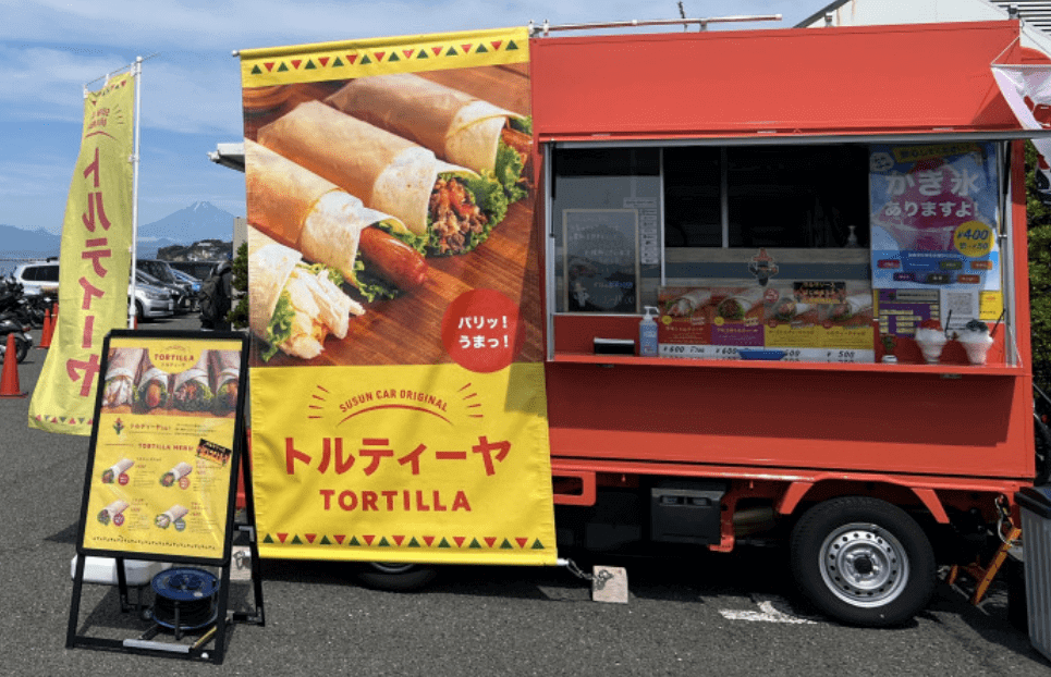 神奈川県横浜市「SUSUN CAR」様のキッチンカーを製作させていただき