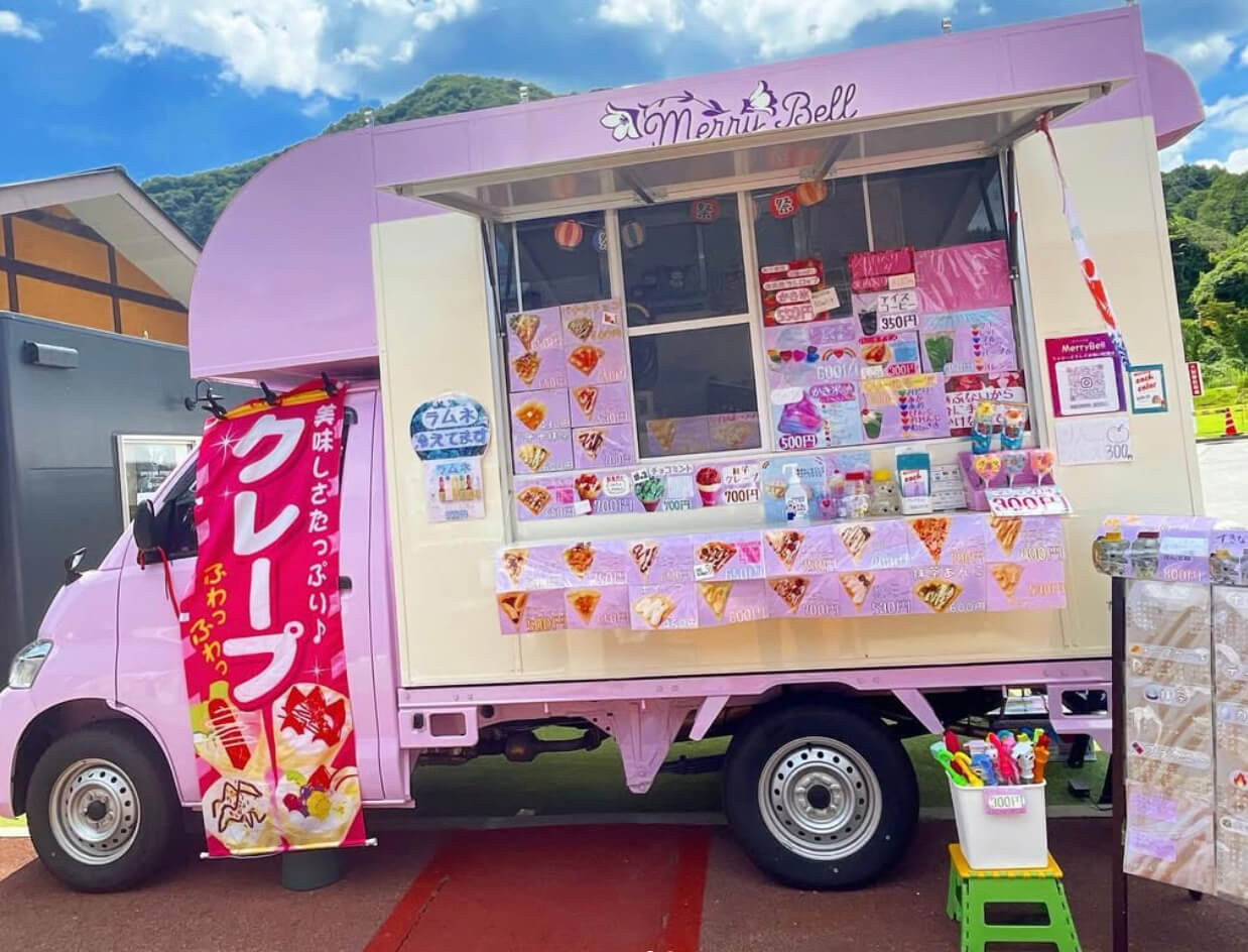 群馬県安中市「Merry Bell」様のキッチンカーを製作させていただきまし