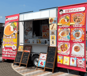 千葉県印西市「あっきーのキッチンカー」様のキッチンカーを製作させていただきました