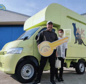 愛知県知多市「AKkitchen」様のキッチンカーを製作させていただきました