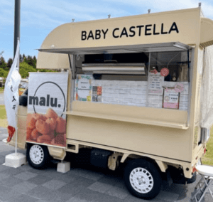 宮城県仙台市「malu.babycastella」様のキッチンカーを製作させていただきました