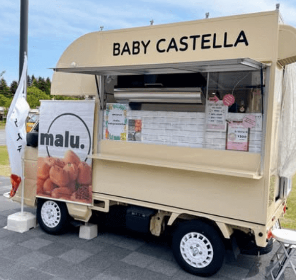 宮城県仙台市「malu.babycastella」様のキッチンカーを製作させ