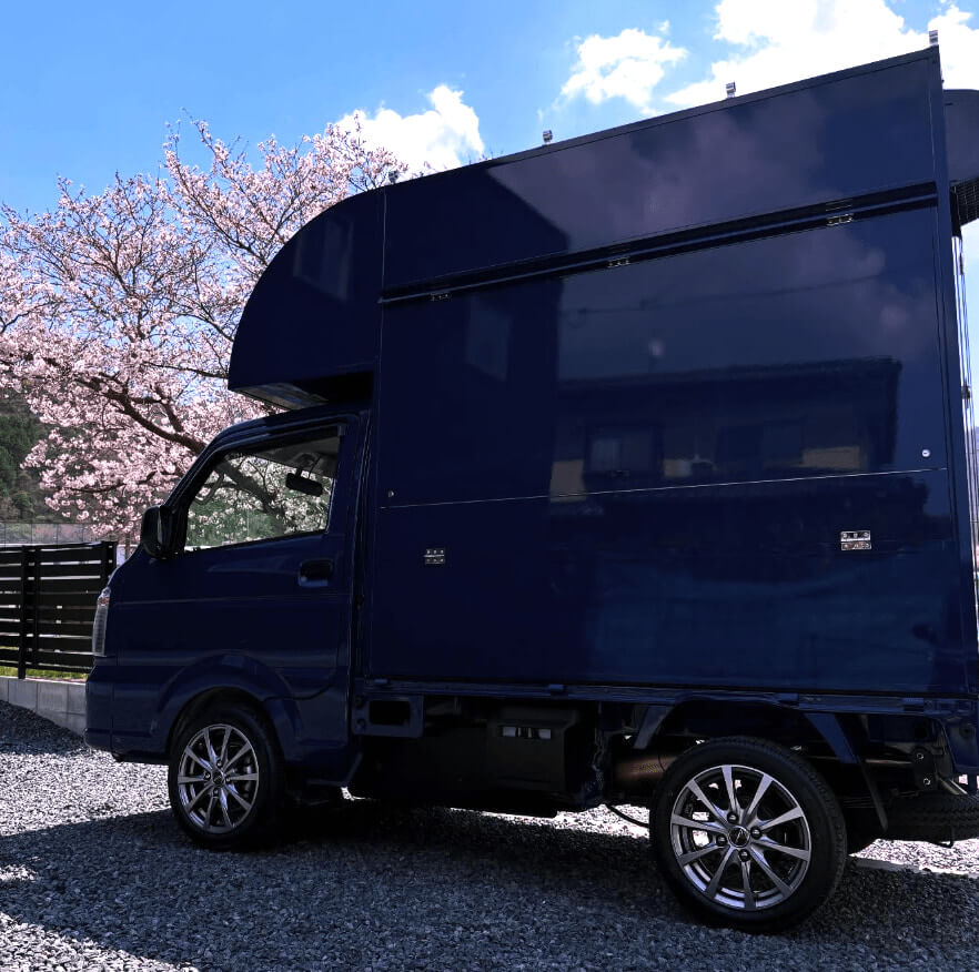 岡山県備前市「お美御付弥」様のキッチンカーを製作させて
