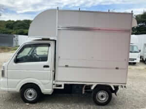 これひとつで夢の開業へ！！中古の軽トラックキッチンカーが登場！