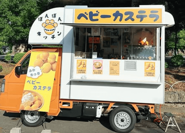 静岡県静岡市清水区「ぽんぽんきっちん」様のキッチンカーを製作させて
