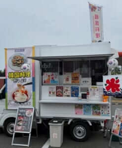 埼玉県桶川市「KOREAN FOOD TRUCK しんちゃん」様のキッチンカーを製作させていただきました