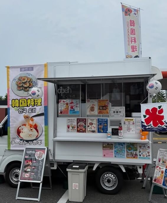 埼玉県桶川市「KOREAN FOOD TRUCK しんちゃん」様のキッチンカーを製作