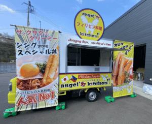 福岡県福岡市「Angel’s Kitchen Car」様のキッチンカーを製作させていただきました