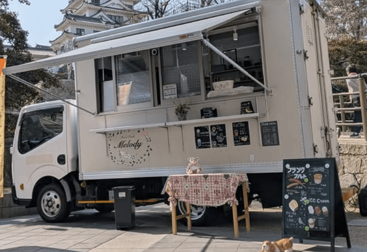 広島県福山市「Melody」様のキッチンカーを製作させていただきました