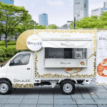 オハヨー乳業様へ製作したキッチンカー（移動販売車）