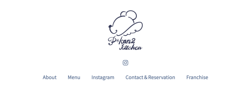 p-kan2 kitchen様のホームページ