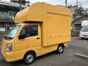 【大阪展示車】SUZUKI/キャリイ 軽ワイドタイプのキッチンカー